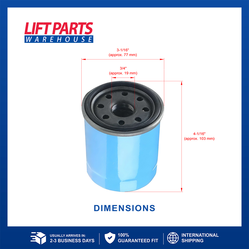 15208-55Y00 Oil Filter for Nissan and Daewoo - Lift Parts Warehouse
